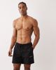 Jack & Jones Jack & Jones originals logo swim shorts in black - 1