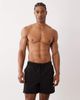 Jack & Jones Jack & Jones originals logo swim shorts in black - 2