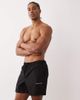 Jack & Jones Jack & Jones originals logo swim shorts in black - 3
