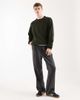 Jack & Jones Jack & Jones oversized fluffy crew neck sweater in khaki-Green - 2