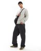 Jack & Jones Jack & Jones oversized fluffy crew neck sweater in light gray heather - 2