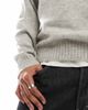 Jack & Jones Jack & Jones oversized fluffy crew neck sweater in light gray heather - 3