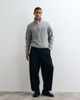 Jack & Jones Jack & Jones oversized fluffy quarter zip sweater in gray - 2