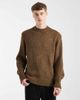 Jack & Jones Jack & Jones oversized sweater in chocolate brown - 1