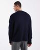 Jack & Jones Jack & Jones oversized sweater in dark navy - 3