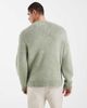 Jack & Jones Jack & Jones oversized sweater in sage green - 3