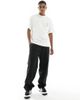 Jack & Jones Jack & Jones oversized T-shirt with snake back print in white - 4