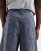 Jack & Jones Jack & Jones Owen baggy denim jorts with dark navy stripe - 4