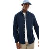 Jack & Jones Jack & Jones oxford shirt in navy - 1