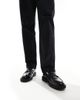 Jack & Jones Jack & Jones penny loafer with chunky sole in black - 4
