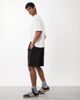 Jack & Jones Jack & Jones pintuck jersey shorts in black - 2