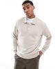 Jack & Jones Jack & Jones polo sweat in beige-Neutral - 1