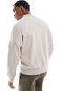 Jack & Jones Jack & Jones polo sweat in beige-Neutral - 4