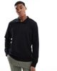 Jack & Jones Jack & Jones polo sweat in black - 1