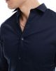 Jack & Jones Jack & Jones Premium slim fit shirt in navy - 2