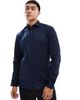 Jack & Jones Jack & Jones Premium slim fit stretch smart shirt in navy - 1