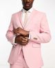 Jack & Jones Jack & Jones Premium slim suit jacket in dusky pink - 3