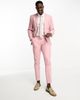 Jack & Jones Jack & Jones Premium slim suit jacket in dusky pink - 4