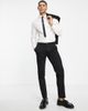 Jack & Jones Jack & Jones Premium slim suit pants in black - 4