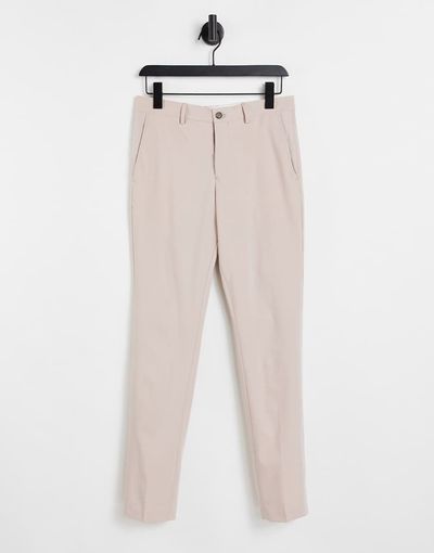 Jack & Jones Jack & Jones Premium suit trouser slim fit pink