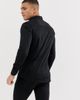 Jack & Jones Jack & Jones Premium super slim fit stretch smart shirt in black - 2