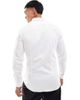 Jack & Jones Jack & Jones Premium super slim fit stretch smart shirt in white - 2