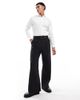 Jack & Jones Jack & Jones Premium super slim fit stretch smart shirt in white - 3