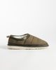 Jack & Jones Jack & Jones puff mule slipper in khaki-Green - 1