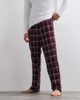 Jack & Jones Jack & Jones pyjama bottoms in red and navy check-Blue - 3