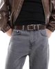 Jack & Jones Jack & Jones reversible belt in black and brown-Multi - 3