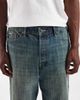 Jack & Jones Jack & Jones Ron baggy denim shorts in dark tint-Green - 3