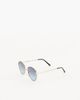 Jack & Jones Jack & Jones round sunglasses in gold - 2