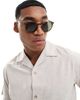 Jack & Jones Jack & Jones round sunglasses in tortoiseshell-Brown - 1