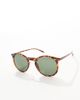 Jack & Jones Jack & Jones round sunglasses in tortoiseshell-Brown - 2
