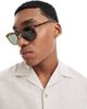 Jack & Jones Jack & Jones round sunglasses in tortoiseshell-Brown - 4