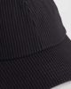 Jack & Jones Jack & Jones seersucker striped cap in black - 3