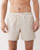 Jack & Jones Jack & Jones seersucker swim shorts in cream-White - 4
