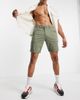 Jack & Jones Jack & Jones slim chino shorts in khaki-Green - 1