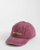 Jack & Jones Jack & Jones slogan baseball cap in faded red - 1