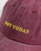 Jack & Jones Jack & Jones slogan baseball cap in faded red - 3