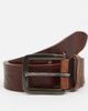 Jack & Jones Jack & Jones smooth leather belt in brown - 1