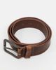 Jack & Jones Jack & Jones smooth leather belt in brown - 4
