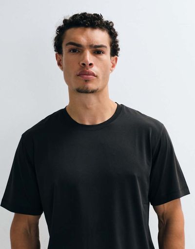 Jack & Jones Jack & Jones Sports breathable training T-shirt in black