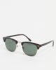 Jack & Jones Jack & Jones square sunglasses in tortoiseshell-Brown - 1