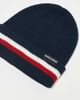 Jack & Jones Jack & Jones striped beanie and glove gift set in navy - 2