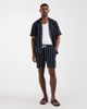 Jack & Jones Jack & Jones striped textured shorts in navy - part of a set - 3