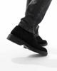 Jack & Jones Jack & Jones suede loafers in black - 3