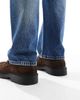 Jack & Jones Jack & Jones suede loafers in brown - 4