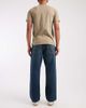 Jack & Jones Jack & Jones Ted loose leg straight jeans in mid blue - 3