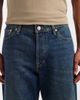Jack & Jones Jack & Jones Ted loose leg straight jeans in mid blue - 4